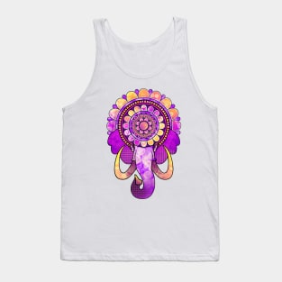 Purple Zenelephant Tank Top